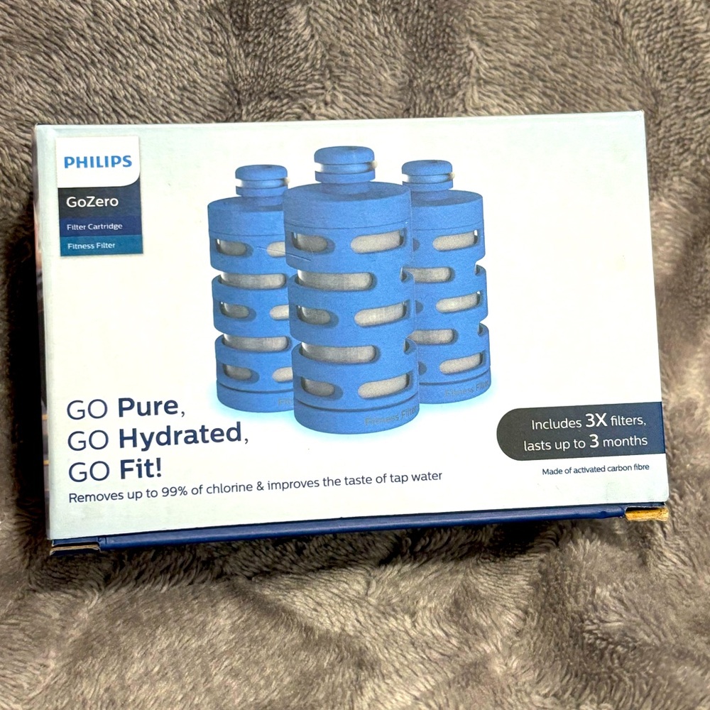 Philips Water GoZero Fitness‎ Filters, Replacement Filter ,3 Count